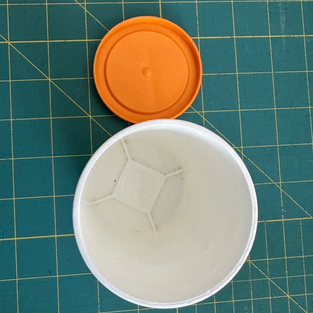 VINTAGE Fisher-Price Pizza Sauce Can Toy - Picture 3 of 3